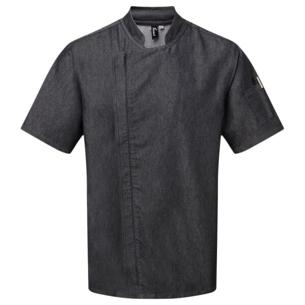 Premier Short Sleeve Zipped Chef's Jacket Thumbnail