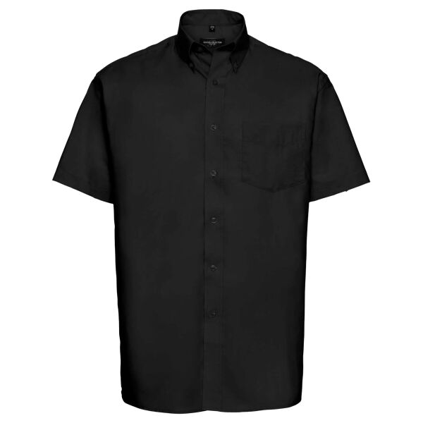 Russell Collection Short Sleeve Easy Care Oxford Shirt Thumbnail