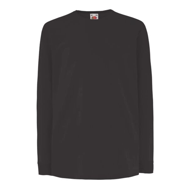 Fruit of the Loom Kids Long Sleeve Value T-Shirt Thumbnail