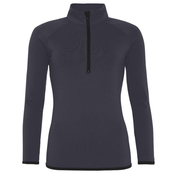 AWDis Ladies Cool Half Zip Sweat Top Thumbnail